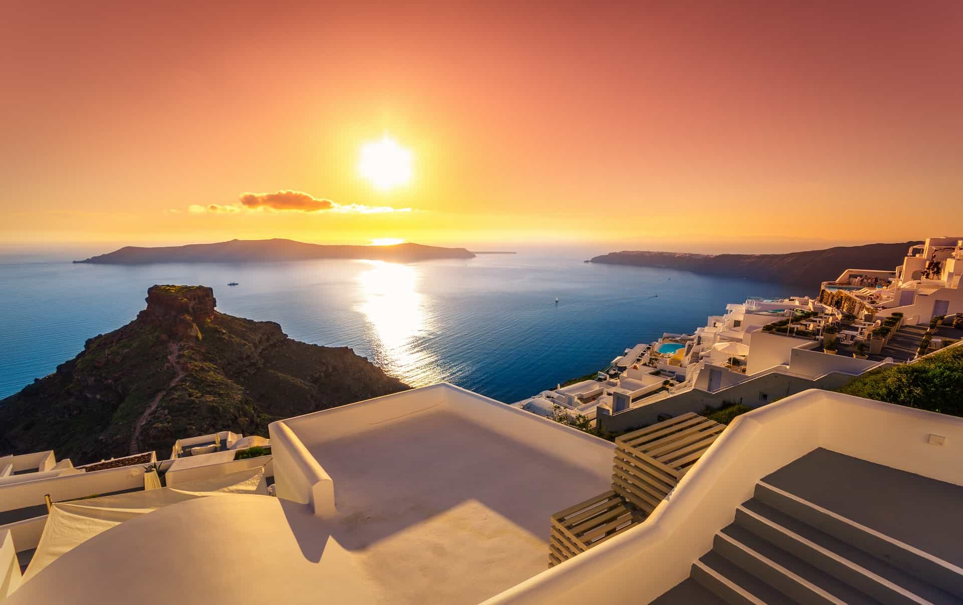 sunset imerovigli sunset imerovigli