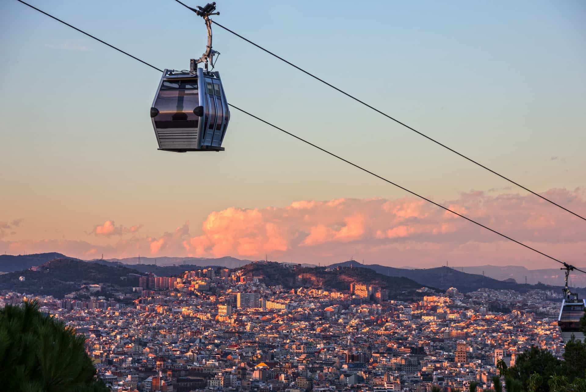 barcelone telepherique visiter barcelone en 4 jours telepherique