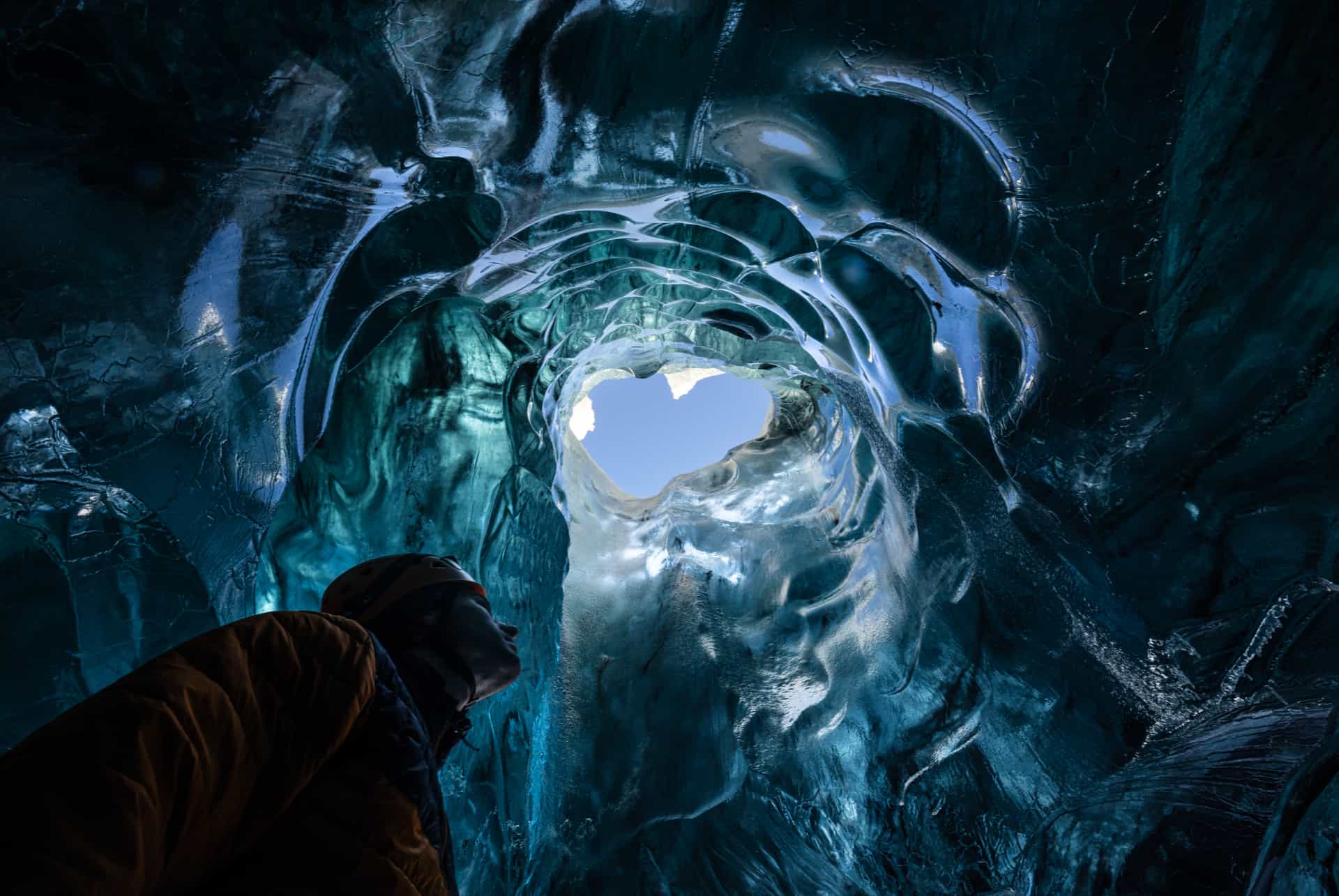 crystal cave de jokulsarlon grottes glace islande jokulsarlon
