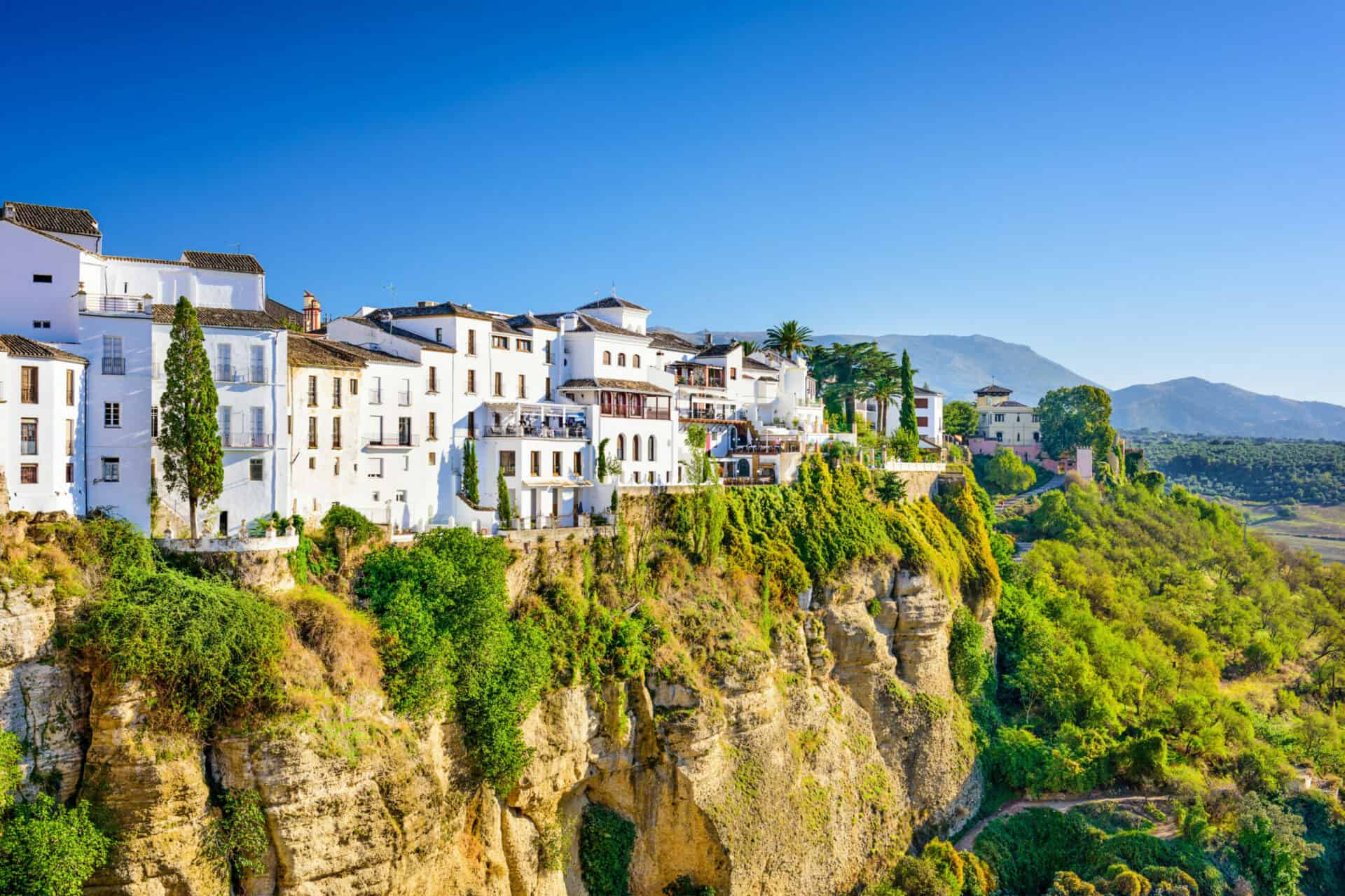 ronda villages blancs andalousie ronda villages blancs andalousie