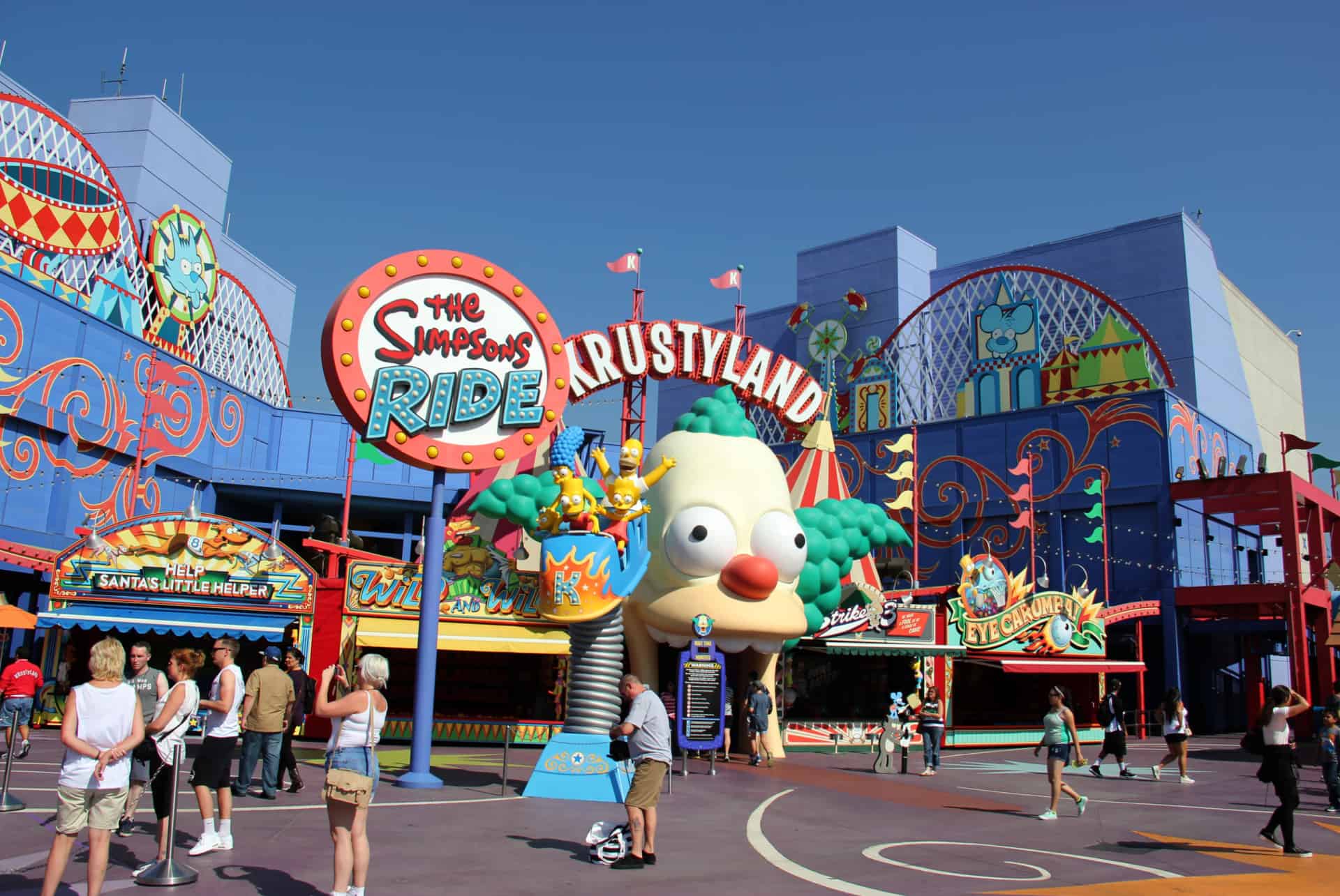 krustyland universal los angeles krustyland universal los angeles