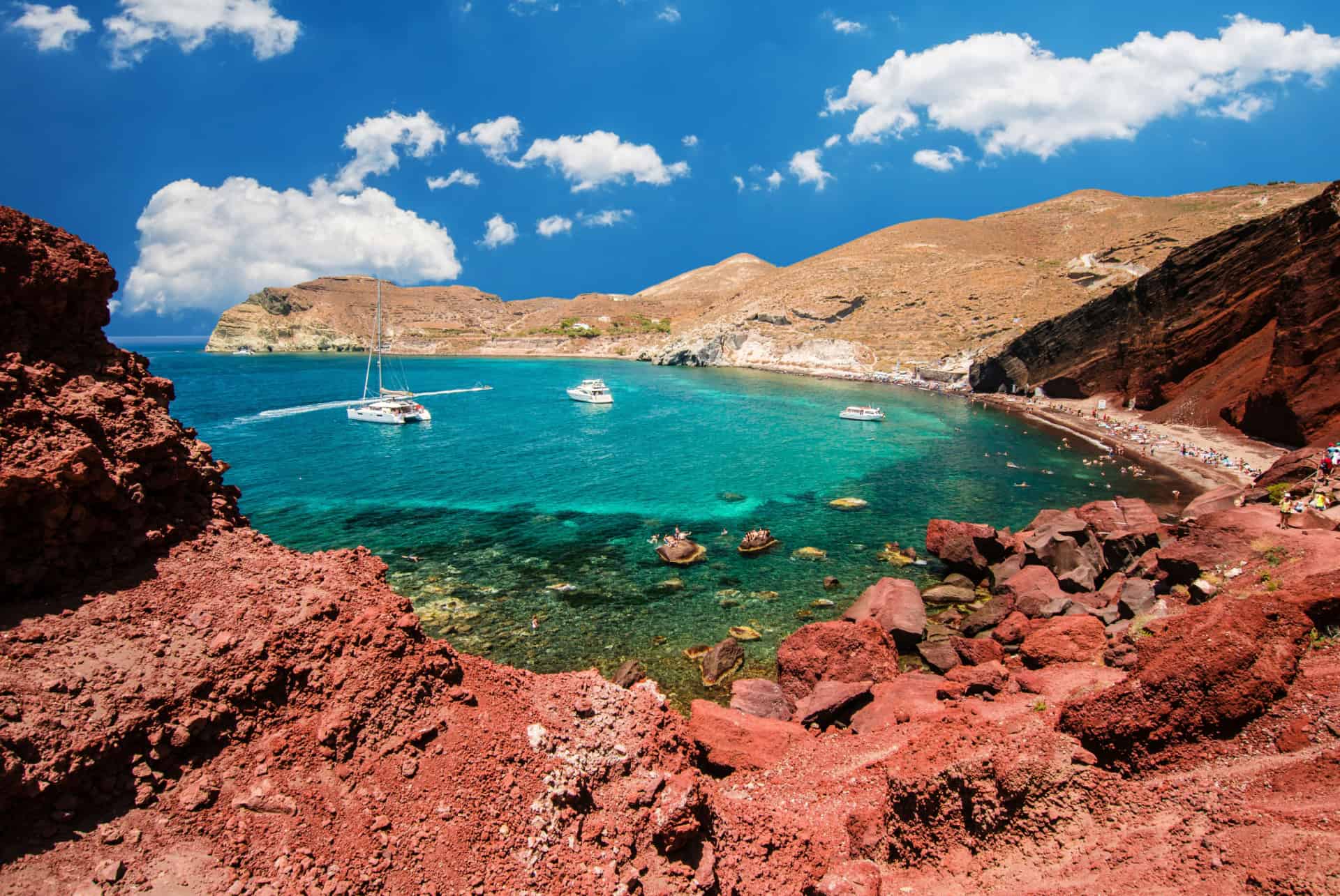 red beach cyclades red beach cyclades