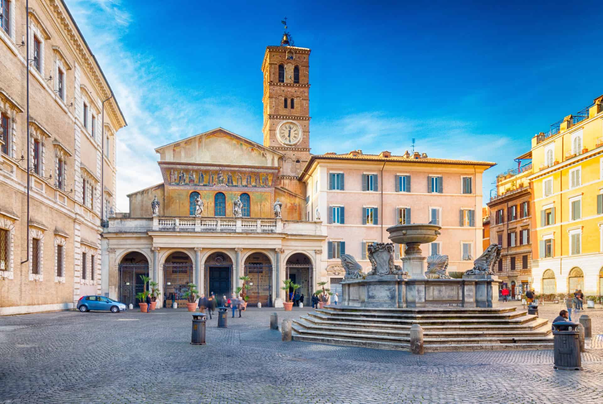 basilique sainte marie trastevere basilique sainte marie quartier trastevere rome