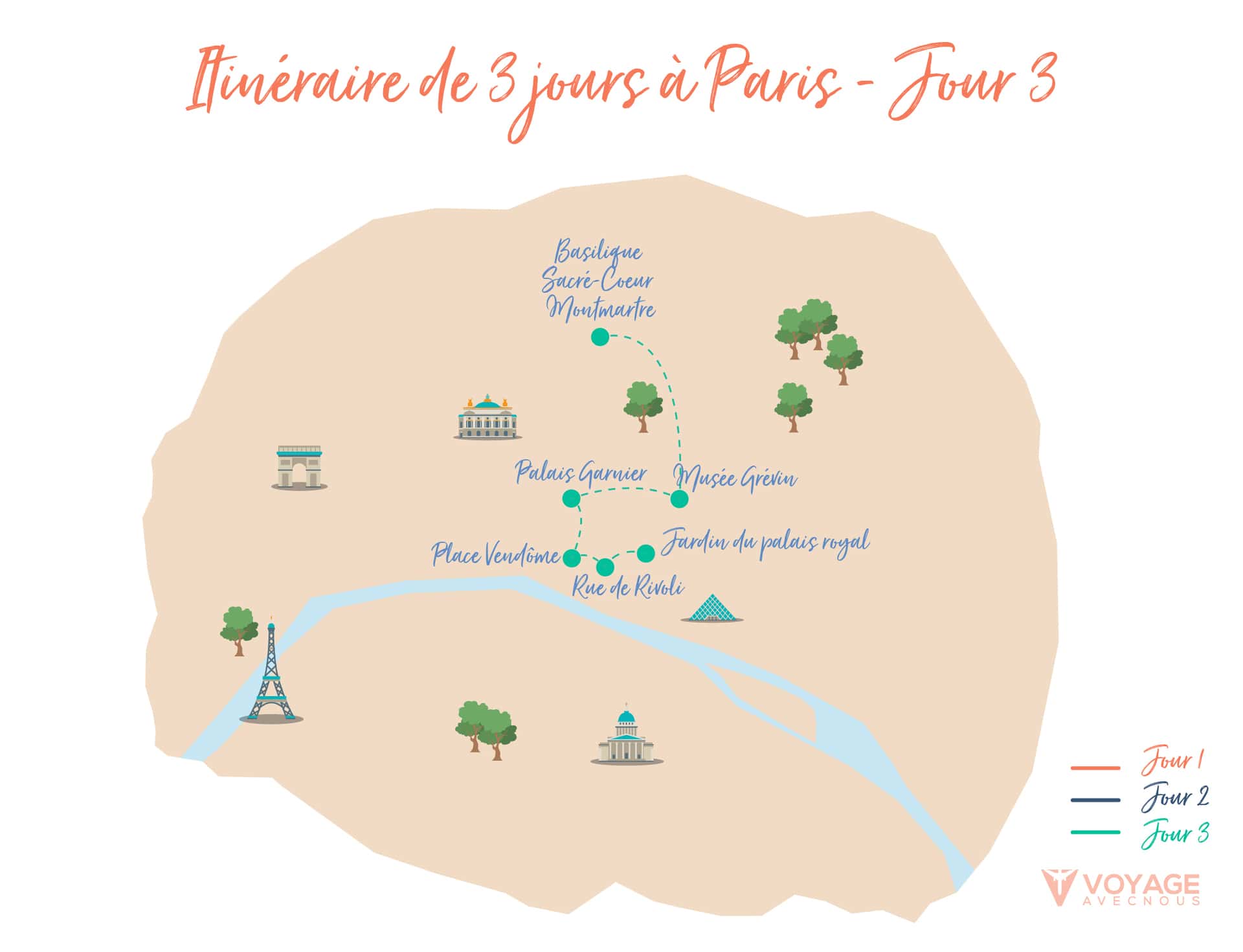 itineraire paris jour 3 map itineraire paris jour 3 map