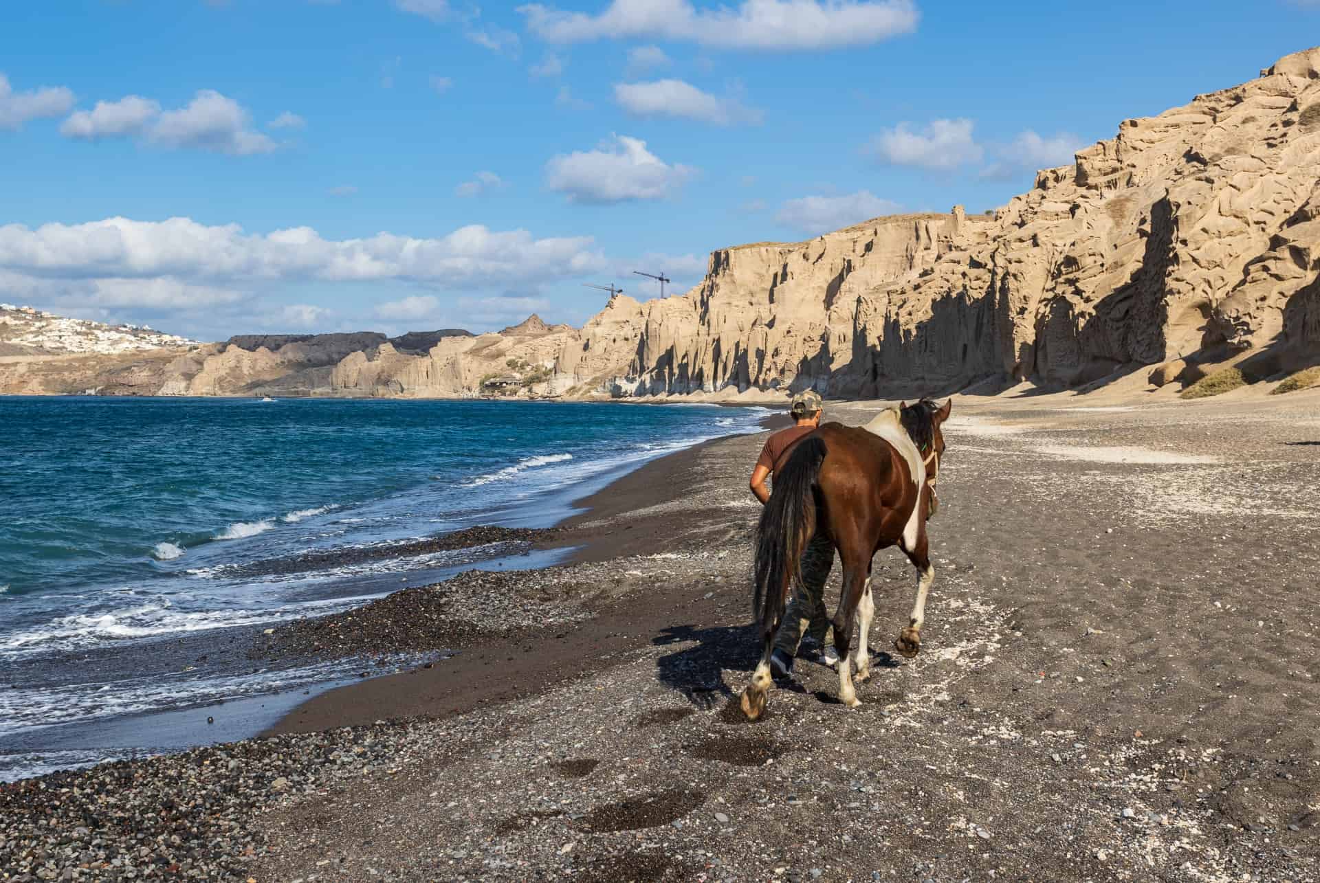 balade a cheval a santorin balade a cheval a santorin