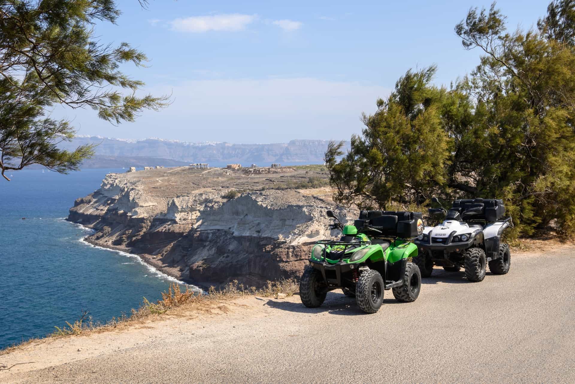 quad a santorin quad a santorin