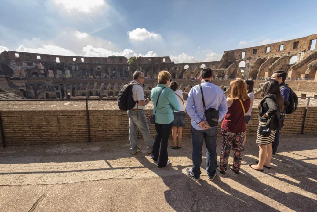 Visite guidée semi privée du Colisée