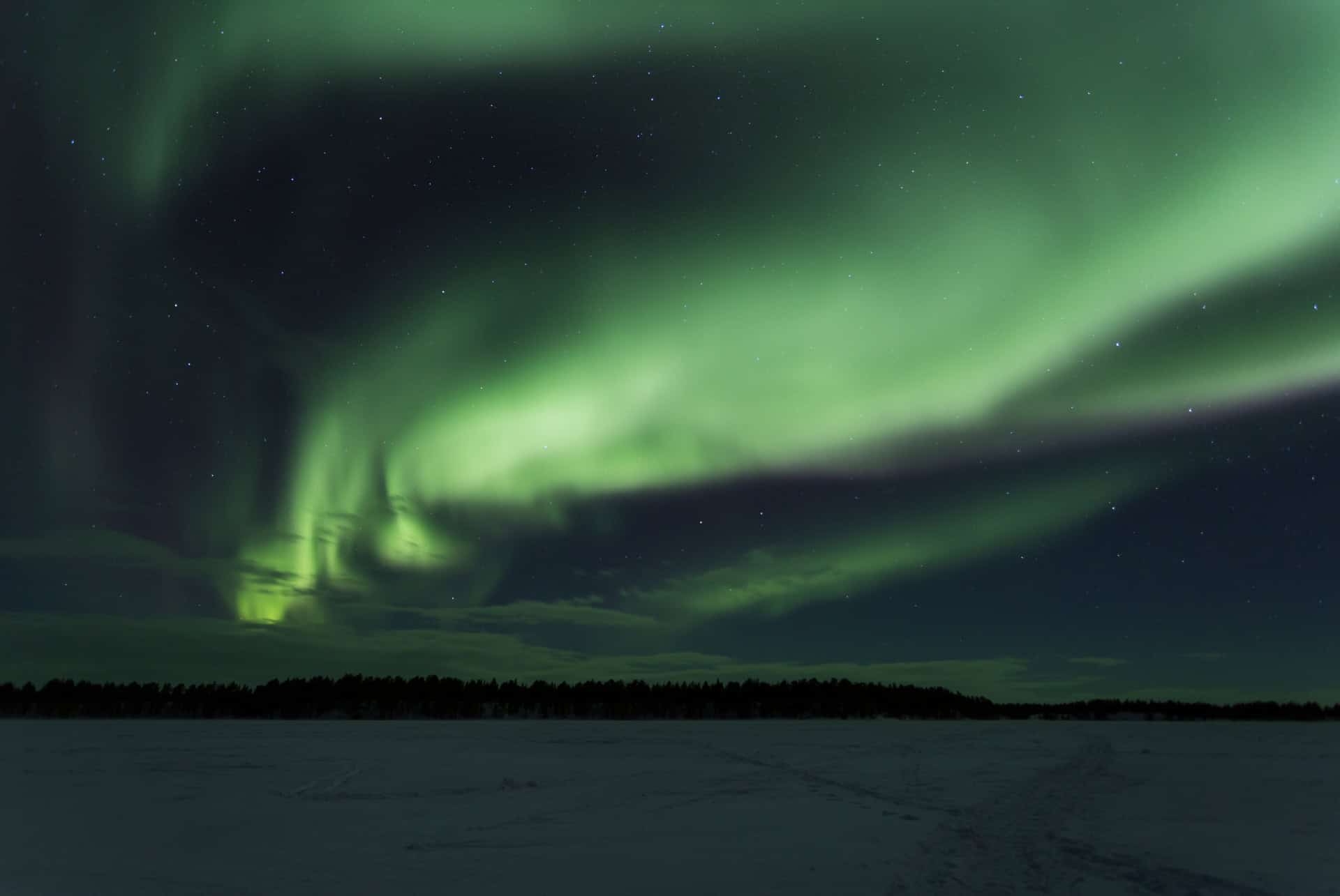 aurores boreales en laponie aurores boreales en laponie
