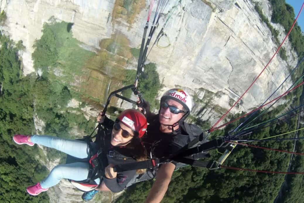 Baptême de l’air en parapente près de Grenoble