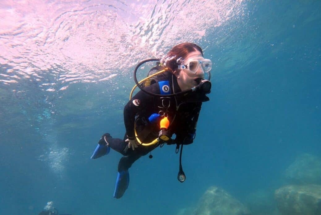 Leçon de plongée sous-marine à Héraklion
