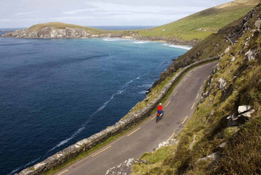 Vélo électrique sur la péninsule de Dingle