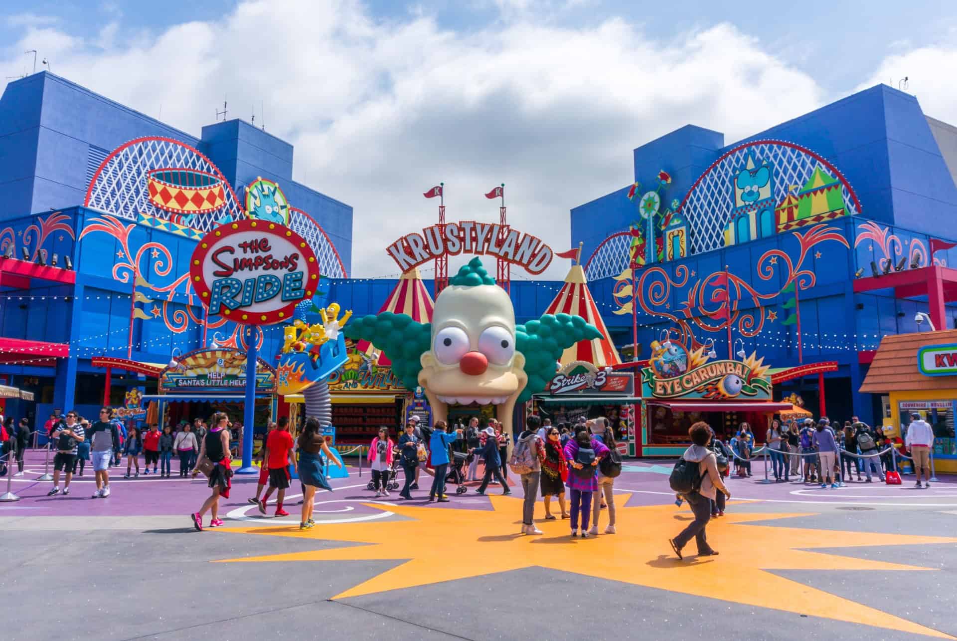 the simpsons ride krustyland the simpsons ride krustyland