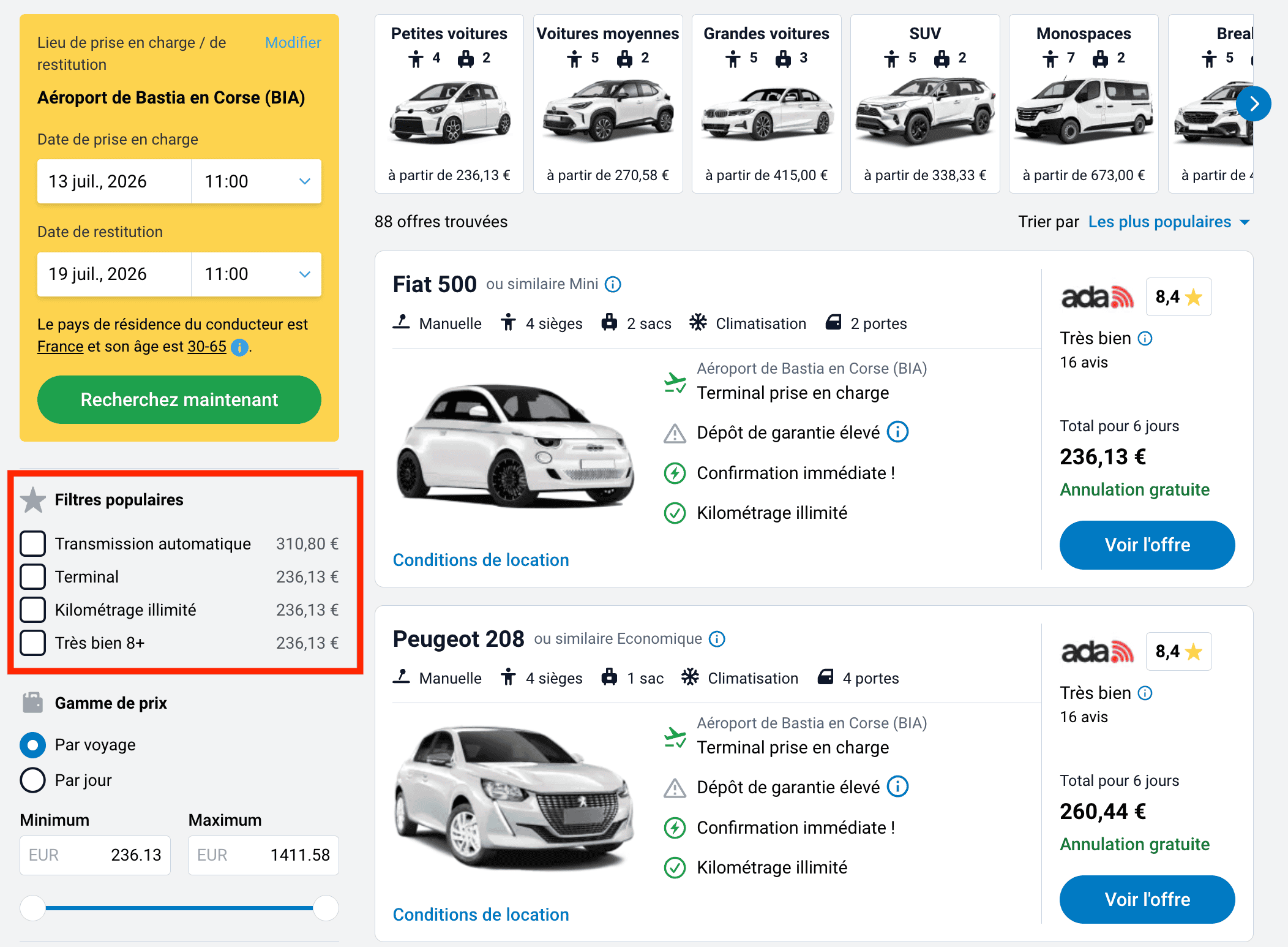 discover cars location voiture corse discover cars location voiture corse