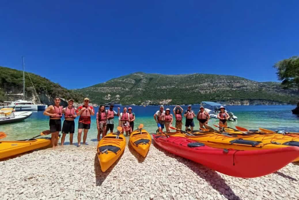Excursion en kayak de mer