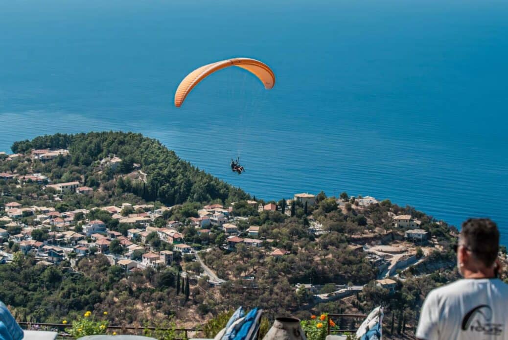 Vol en parapente en tandem