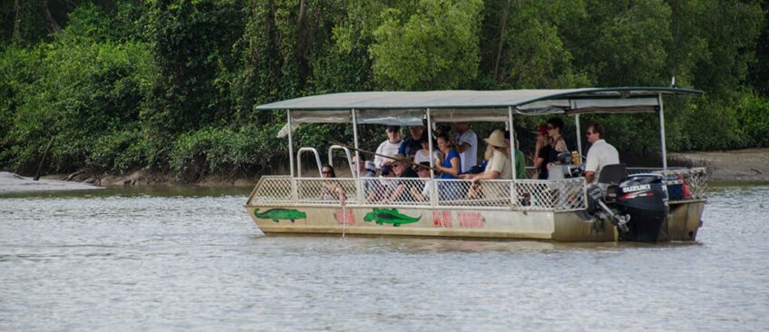 bateau pour jumping crocodile