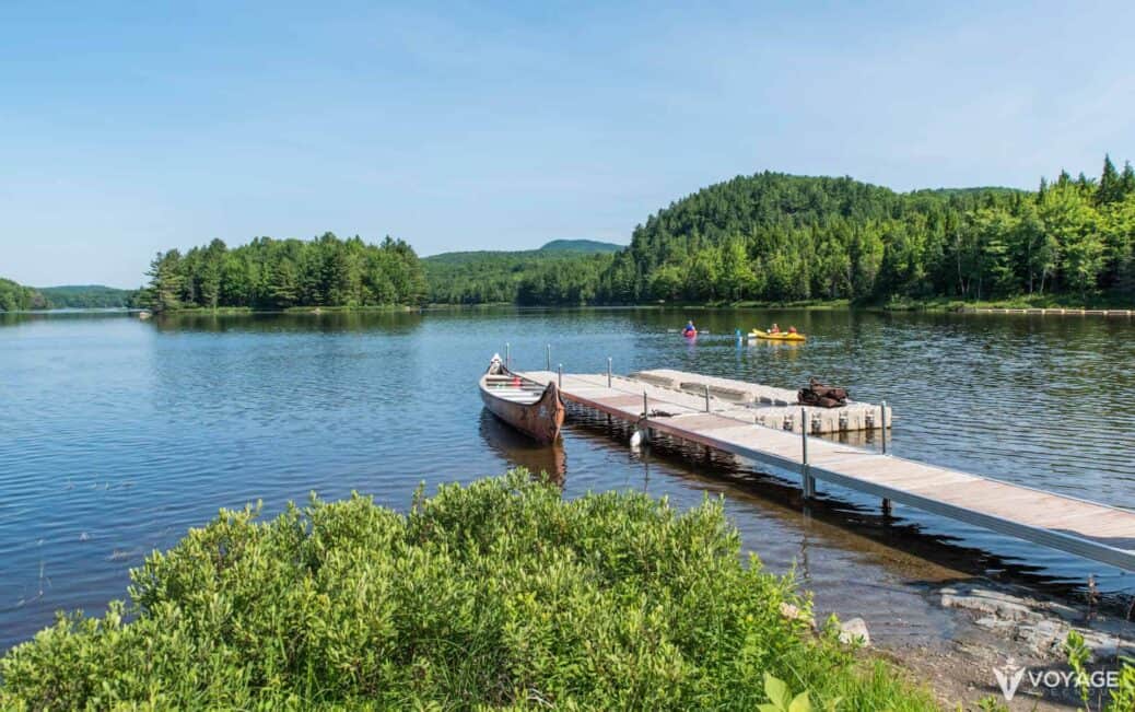 decouverte du lac en rabaska