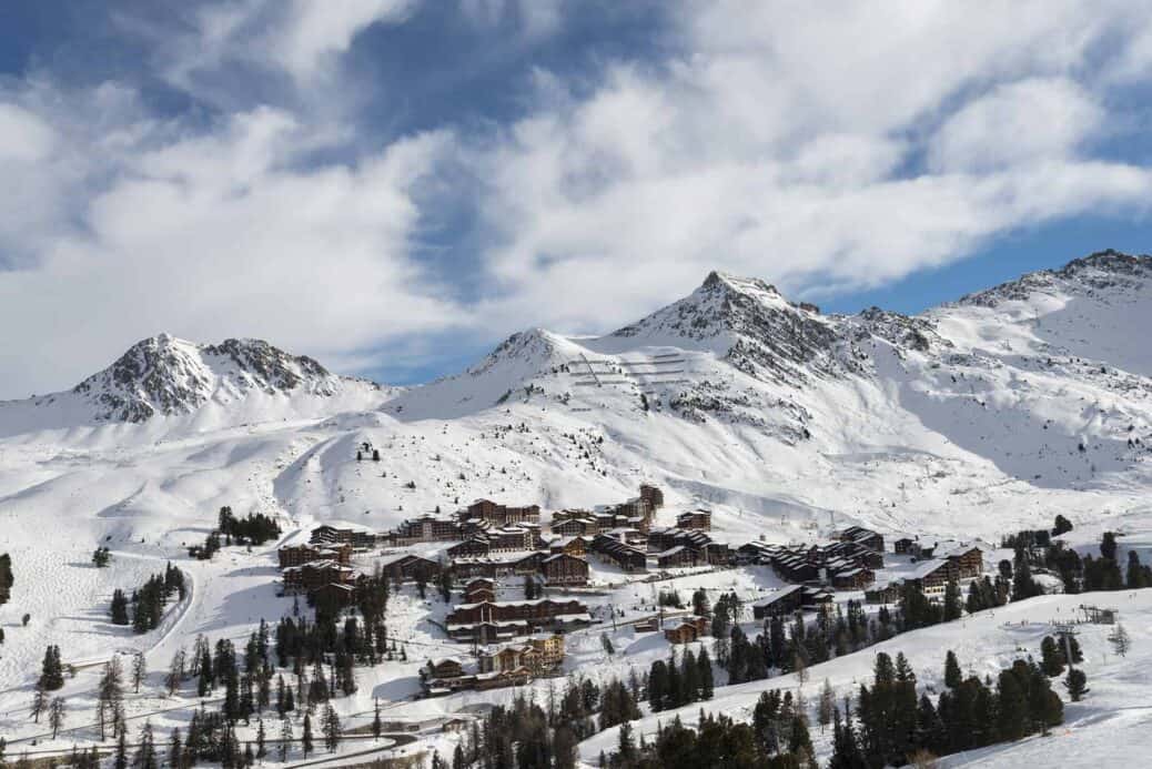 faire du ski la plagne