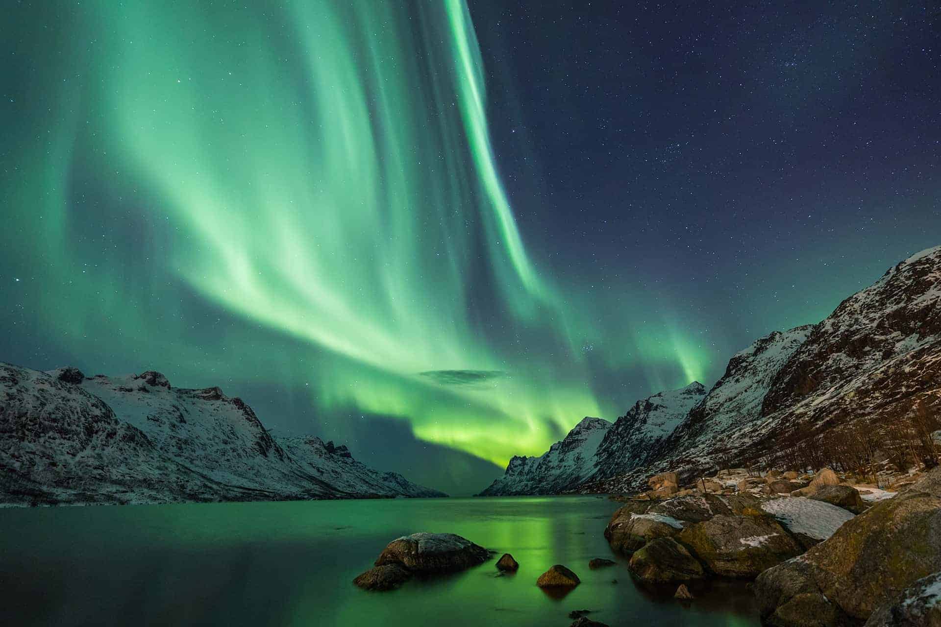 aurores boreales islande