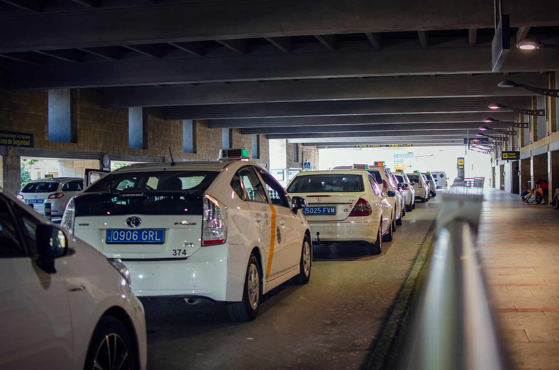 taxi trajet seville aeroport