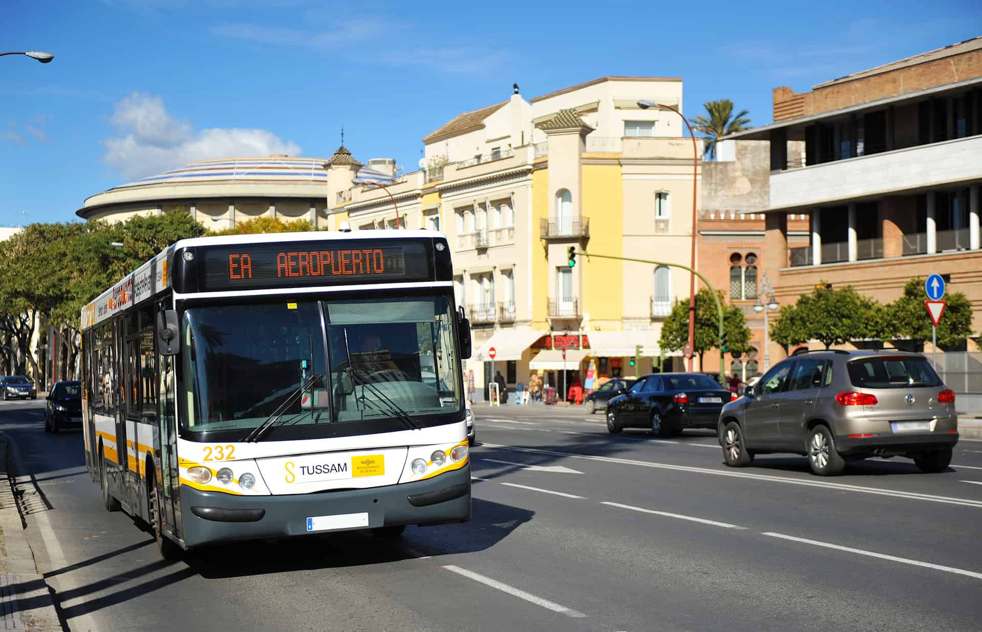 transfert bus aeroport seville