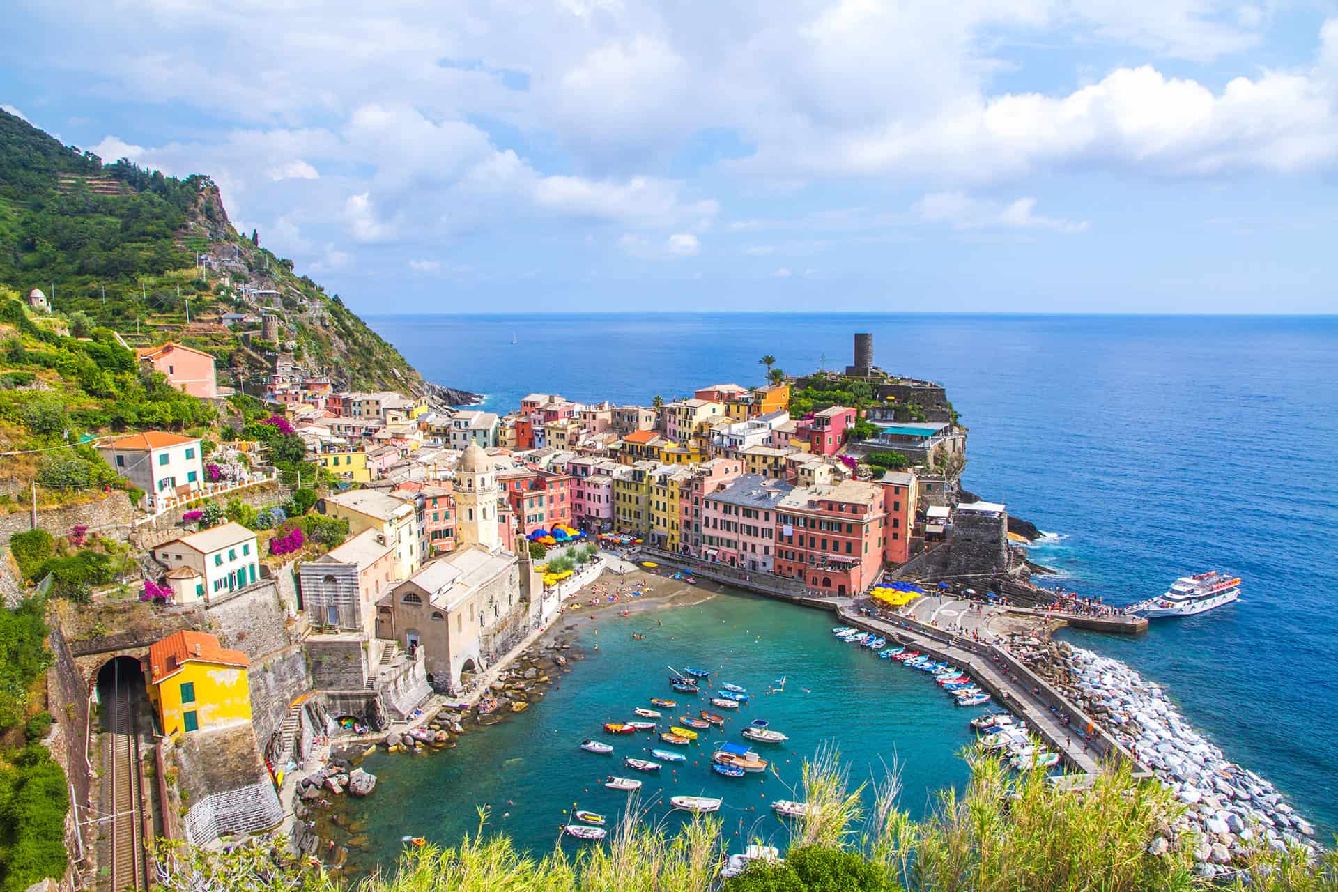 se rendre au cinque terre