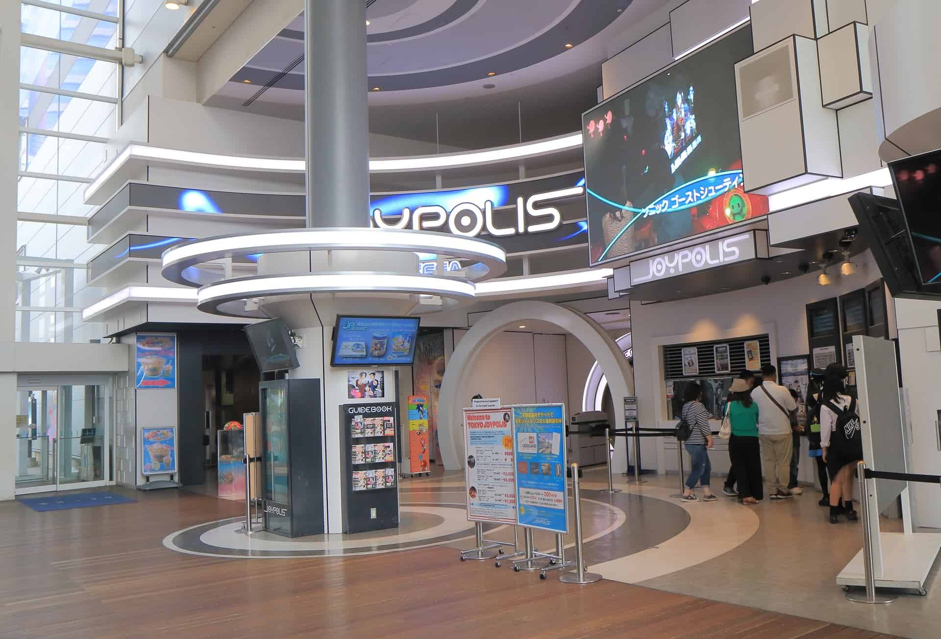 visiter tokyo joypolis