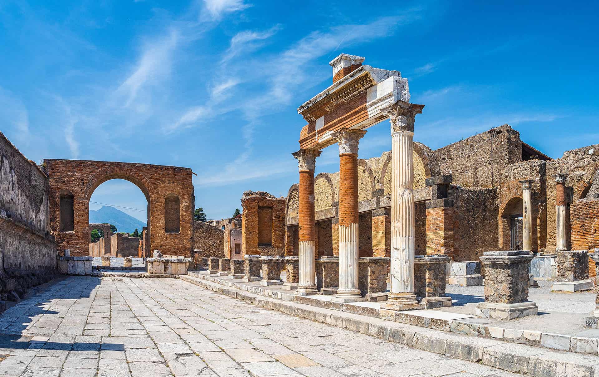 ruines antiques pompei