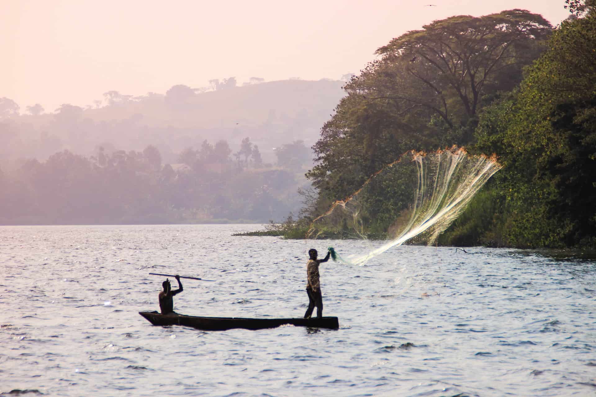 lac victoria tanzanie pecheurs