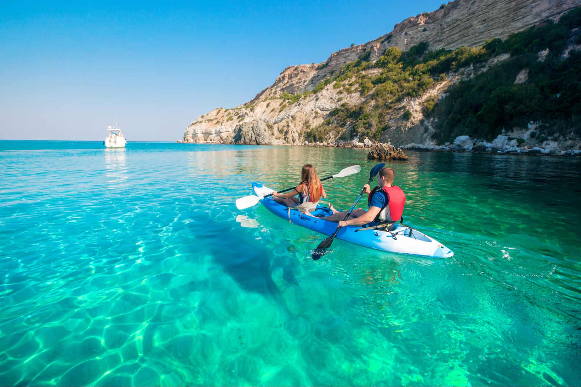 kayak grece