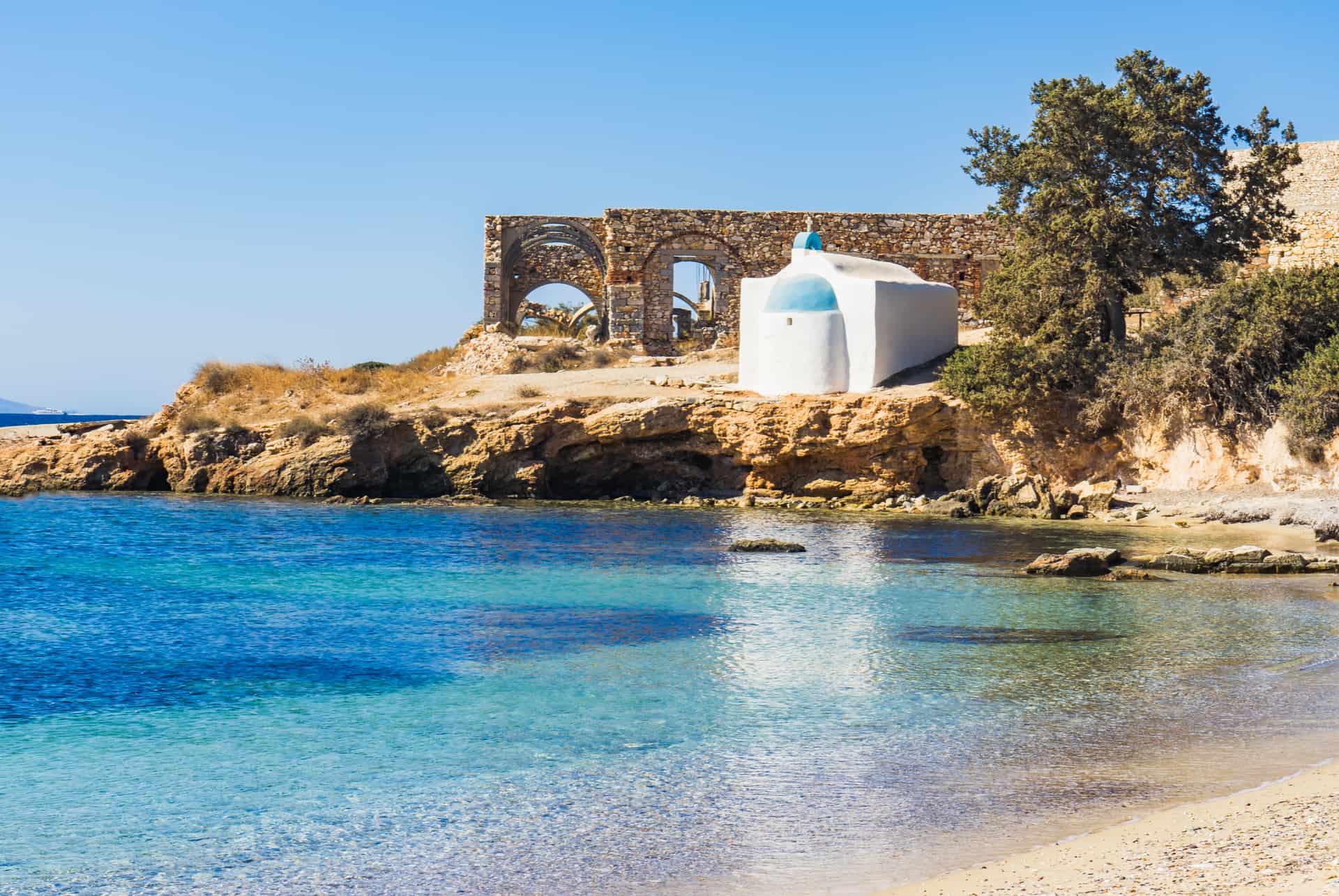 plage aliko naxos