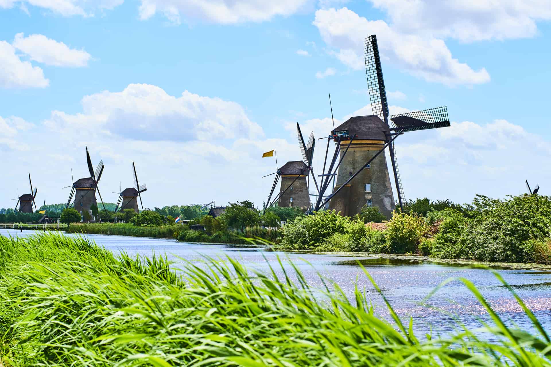 moulins de kinderdijk