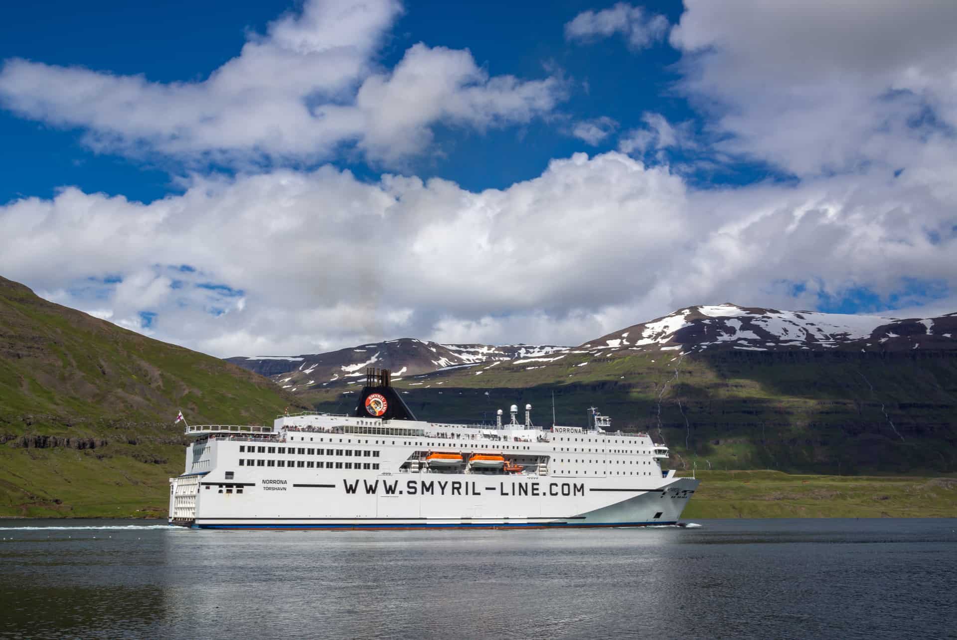 prendre ferry pour islande