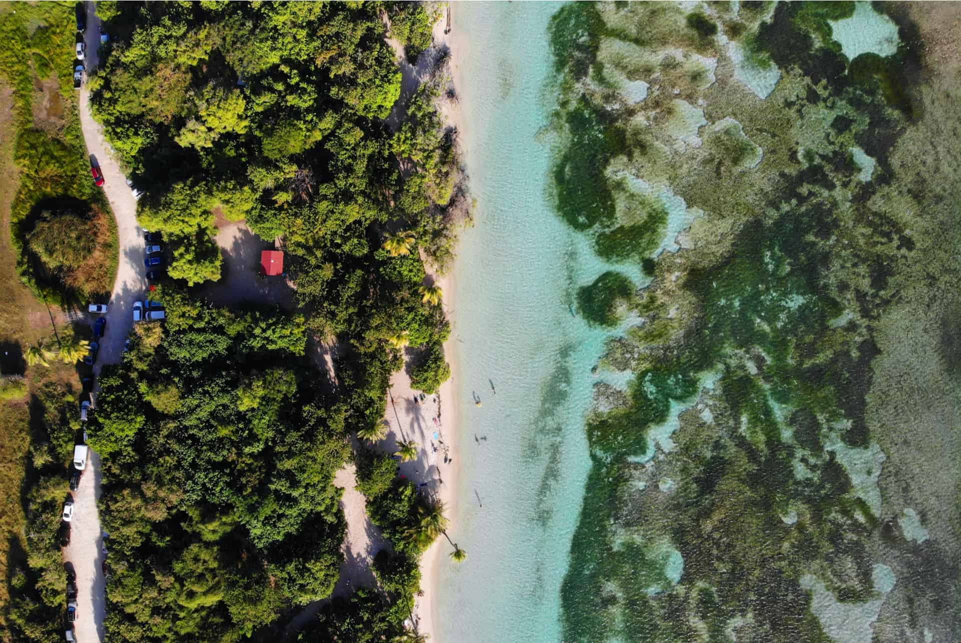 les plages de guadeloupe