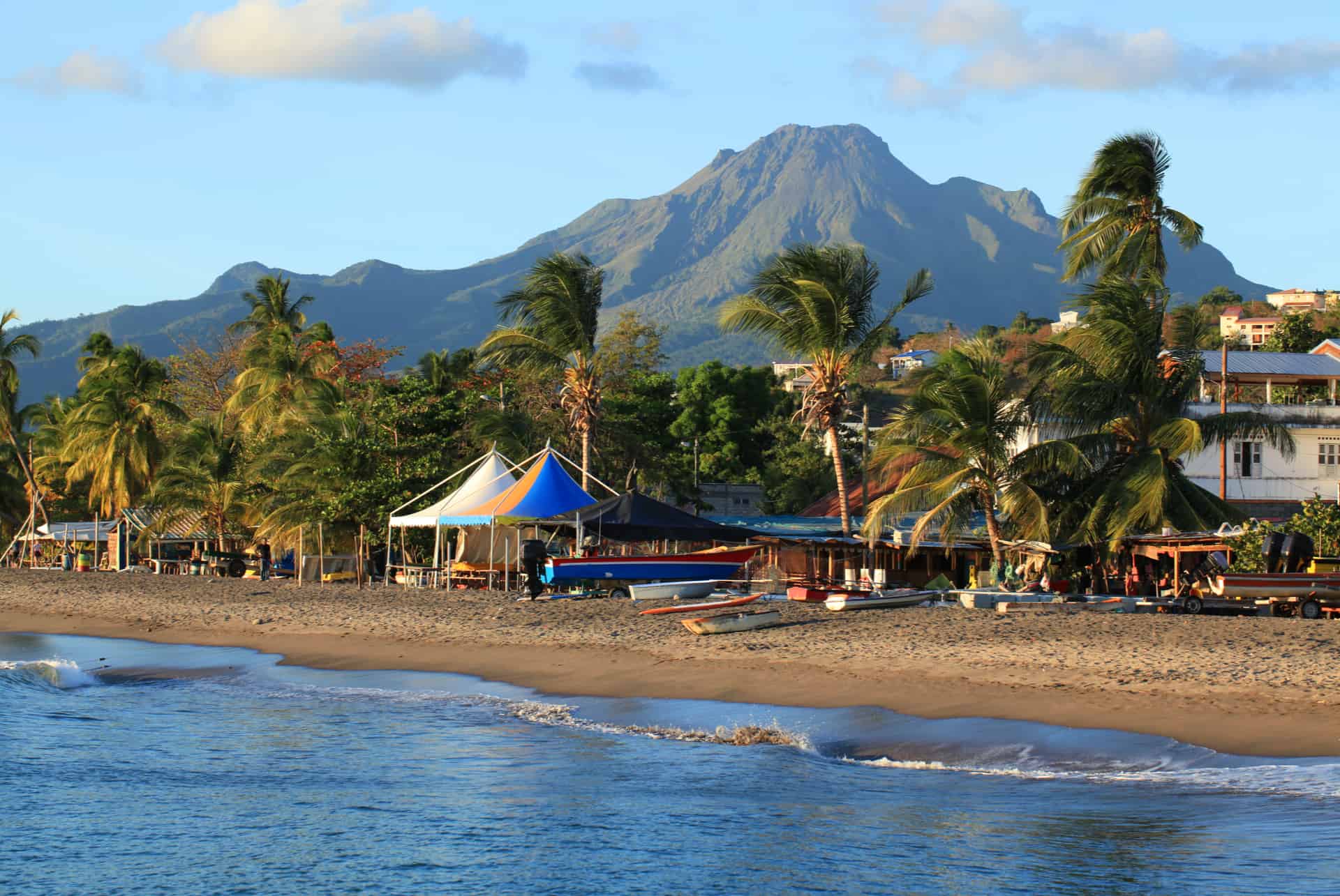 plage du carbet martinique