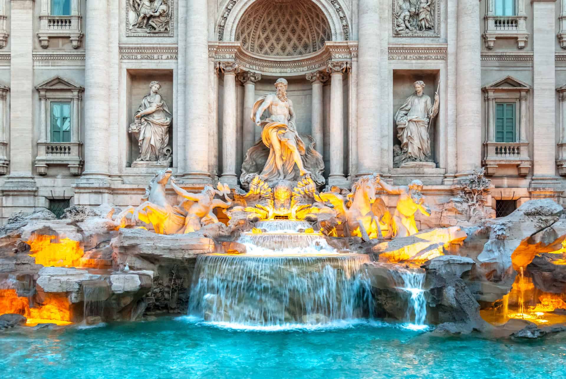 fontaine de trevi visiter rome en septembre