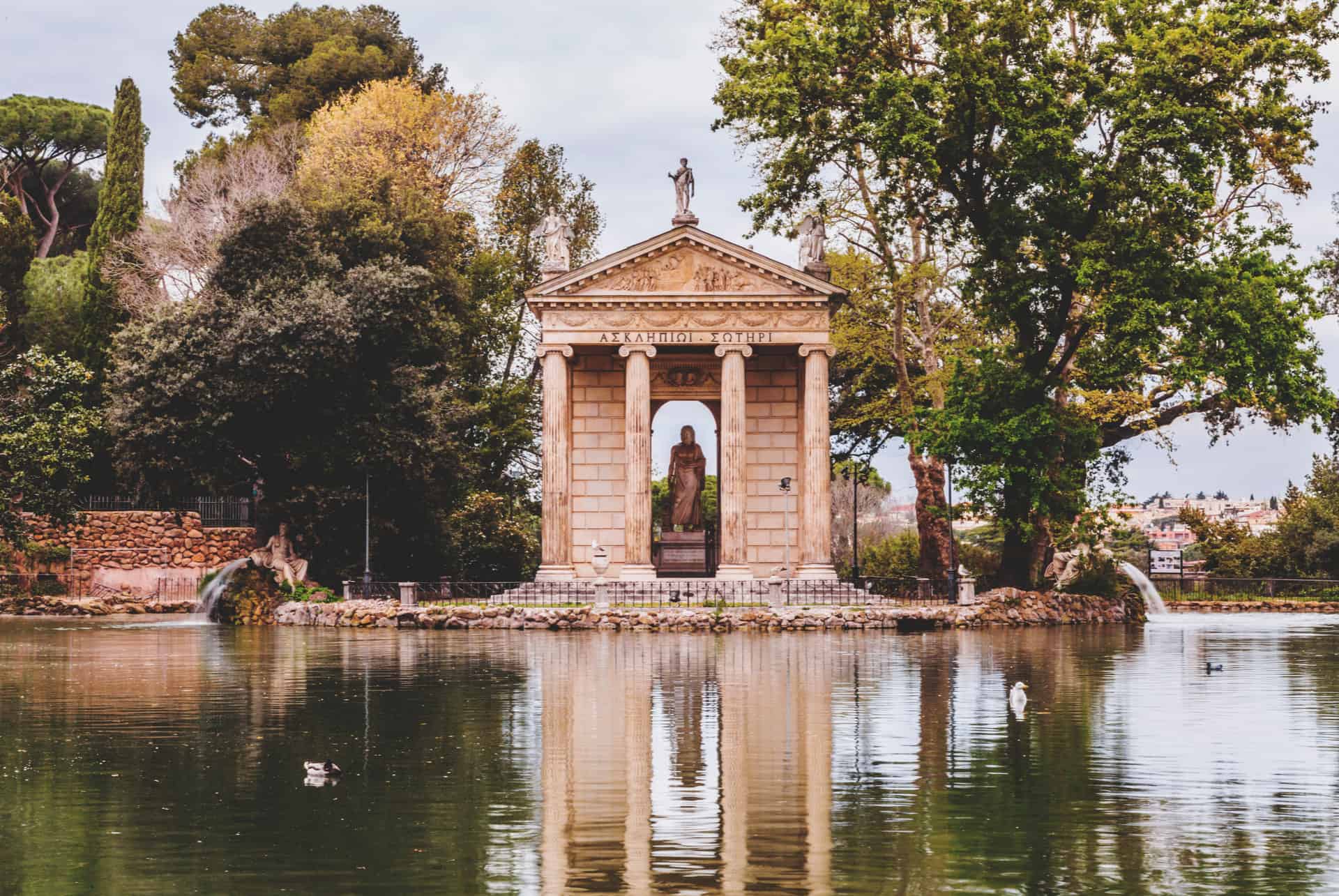 jardin villa borghese