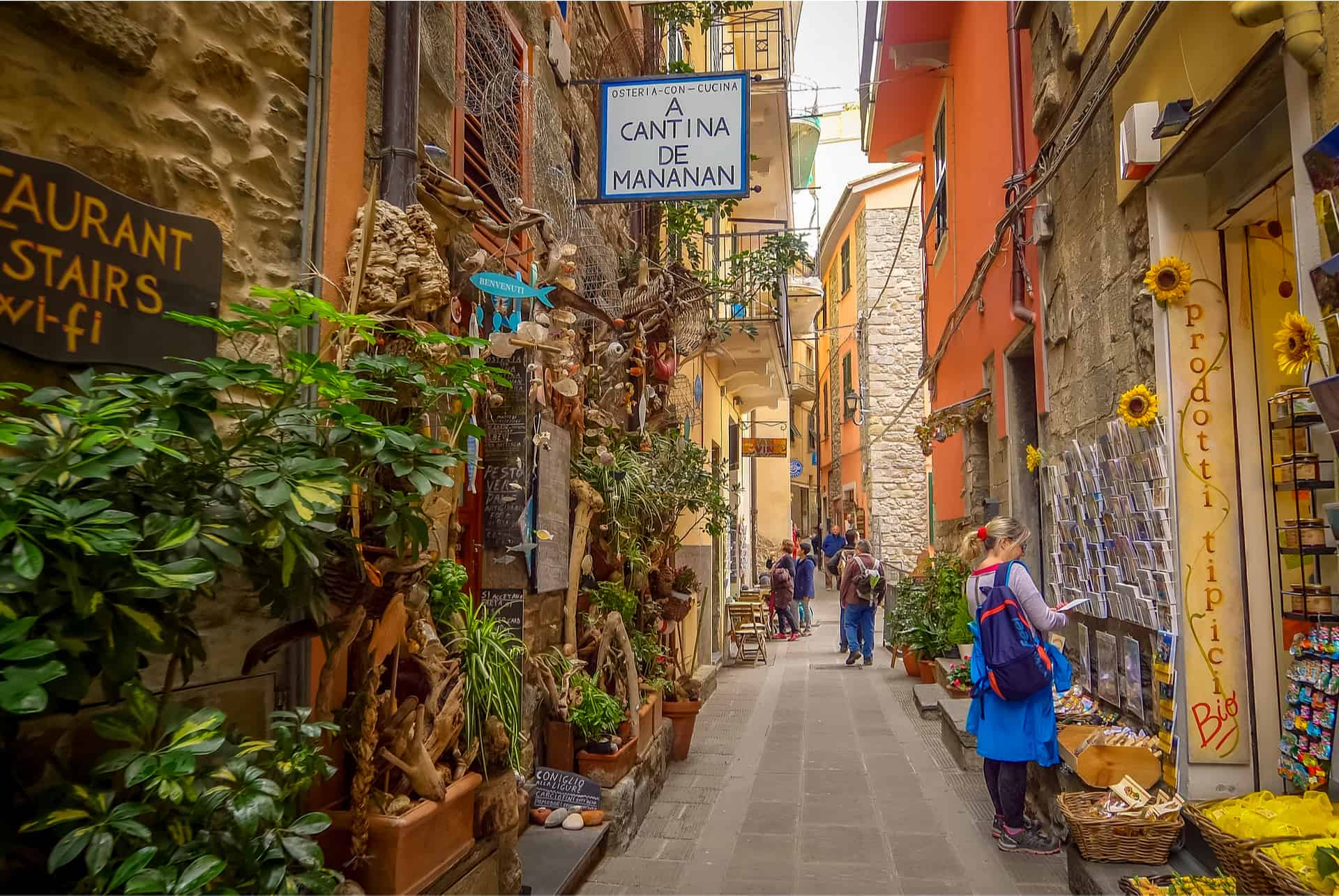 ruelles cinque terre