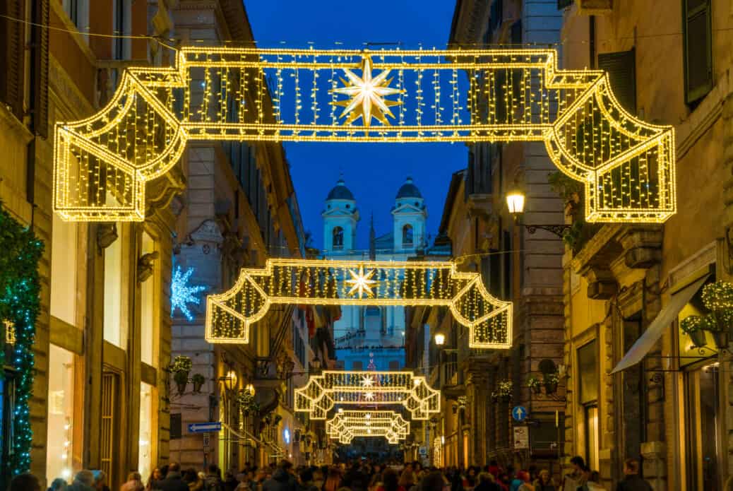 decoration noel rome decoration noel