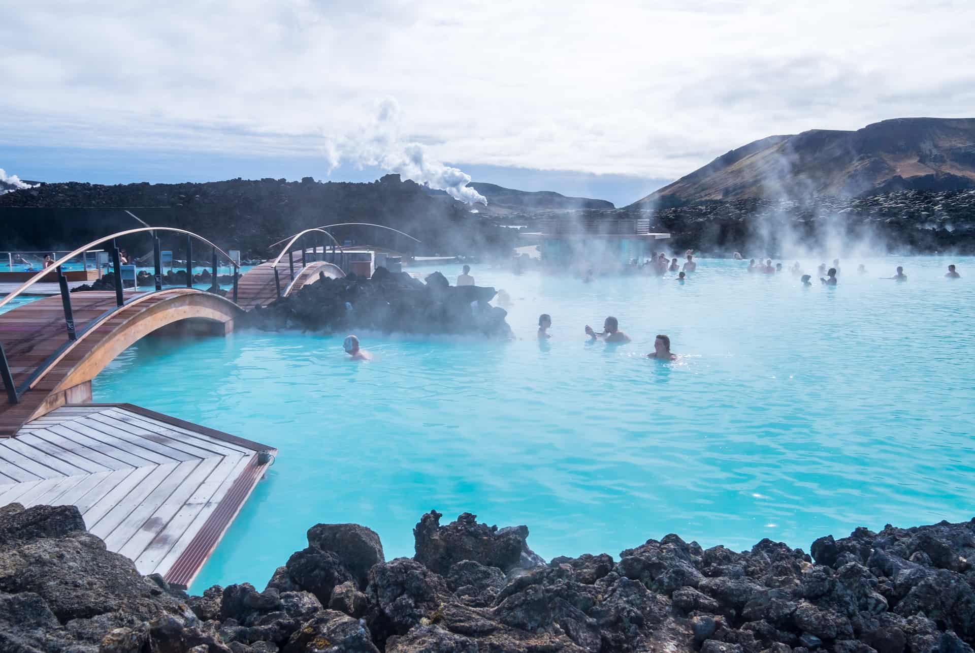 blue lagoon islande en mars