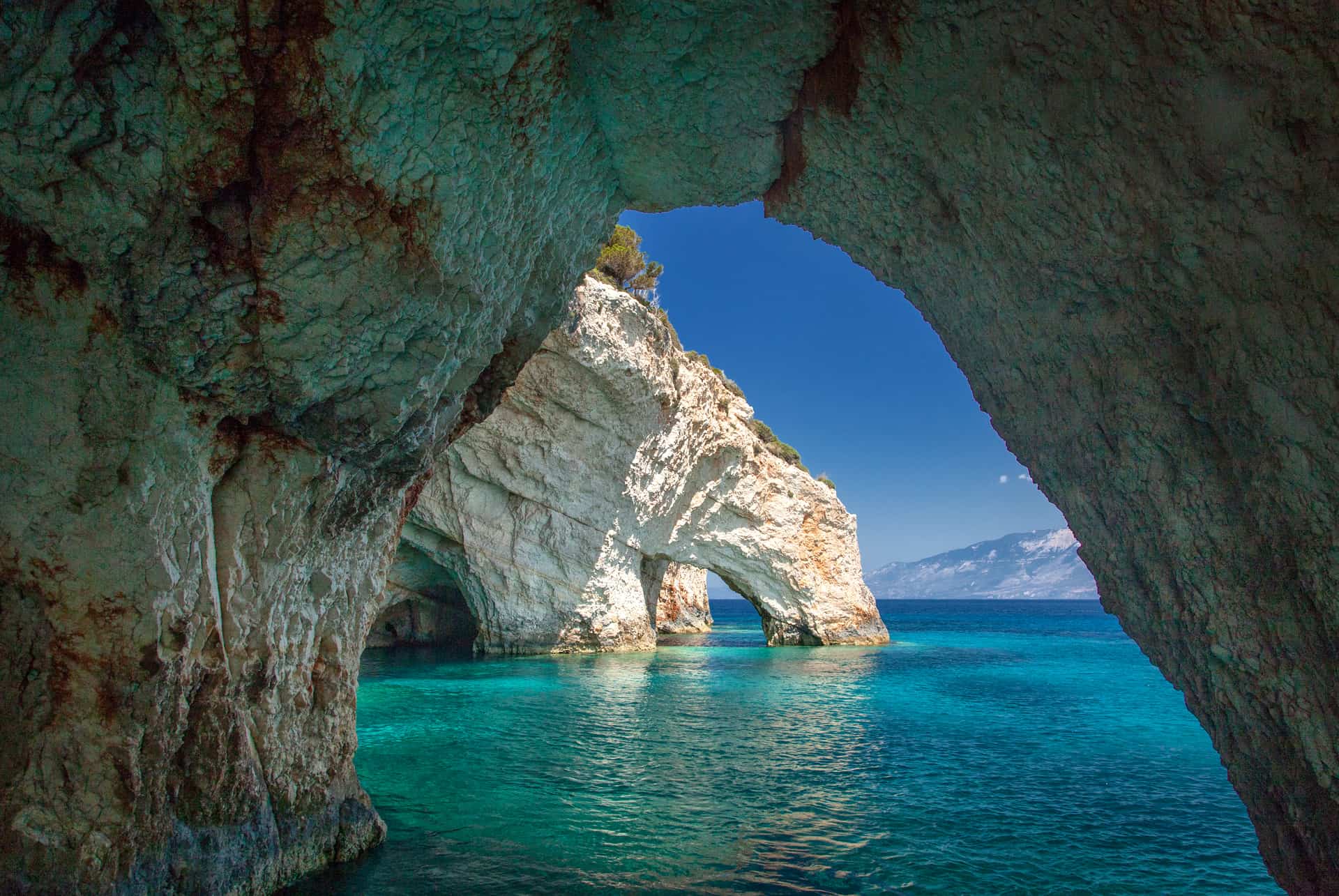 que faire à zakynthos grottes bleues