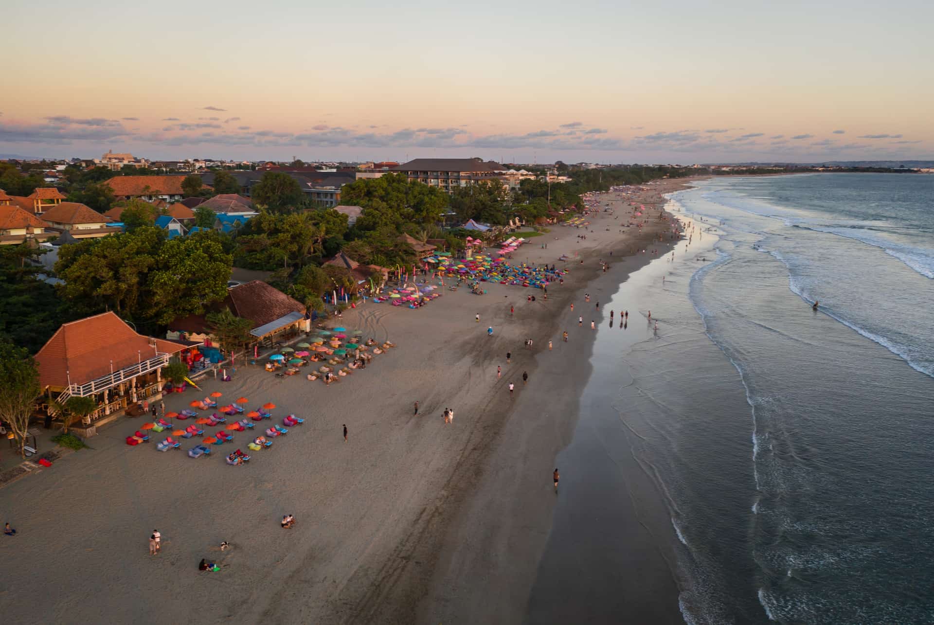 coucher de soleil seminyak