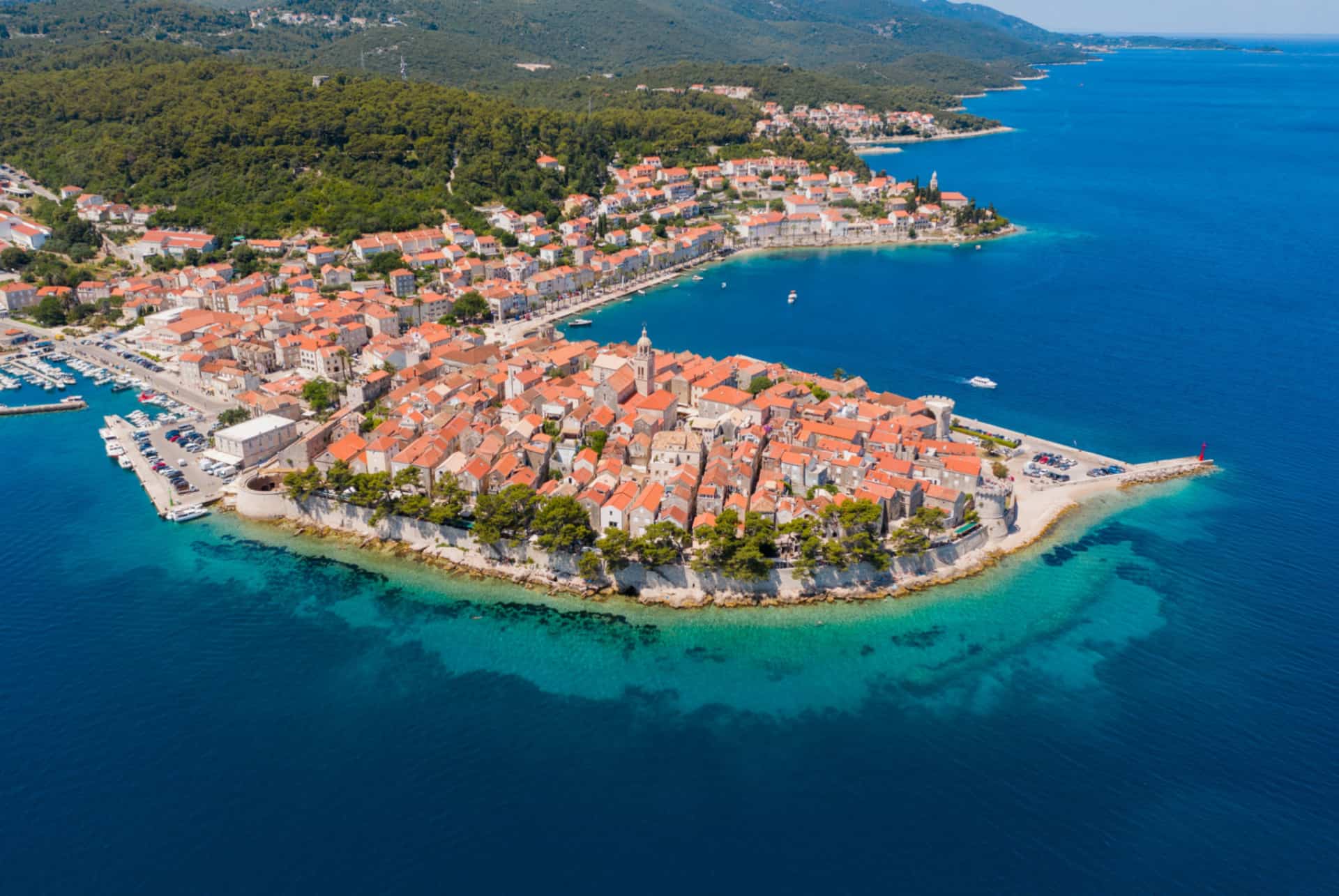 korcula croatie