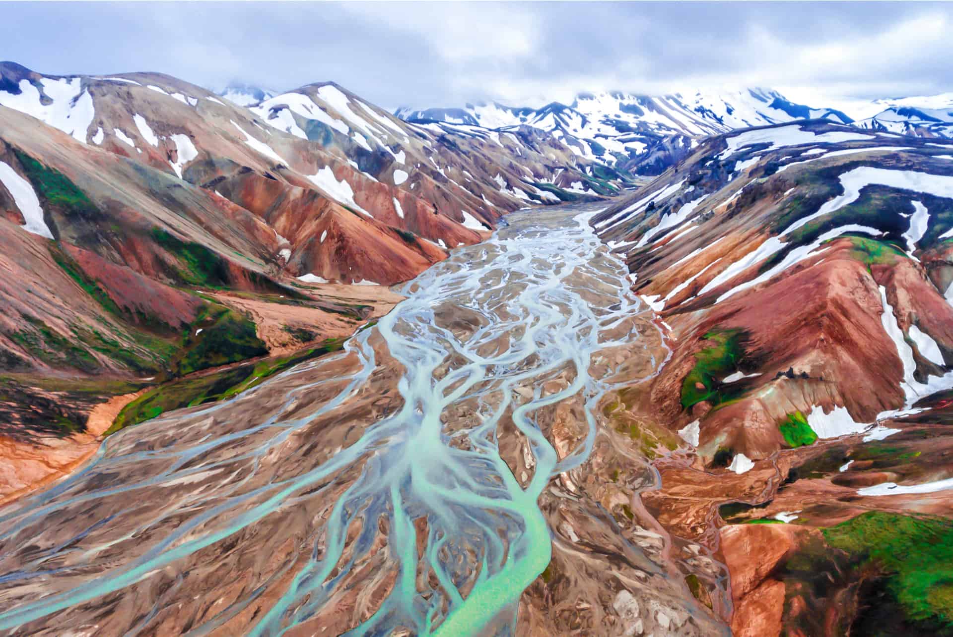 landmannalaugar aurores boreales islande