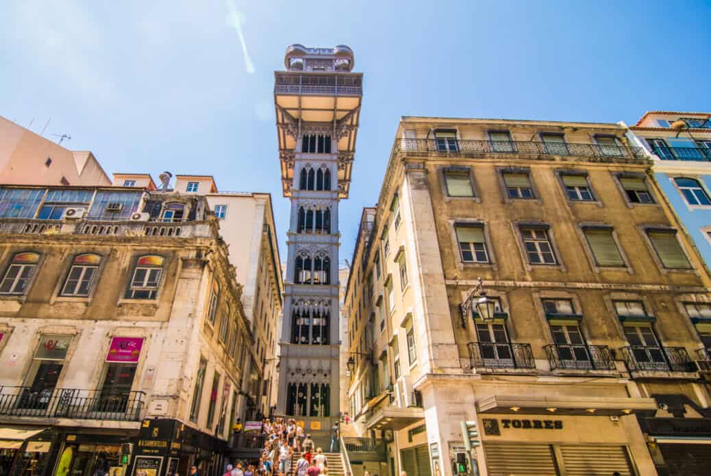 santa justa ascenseur