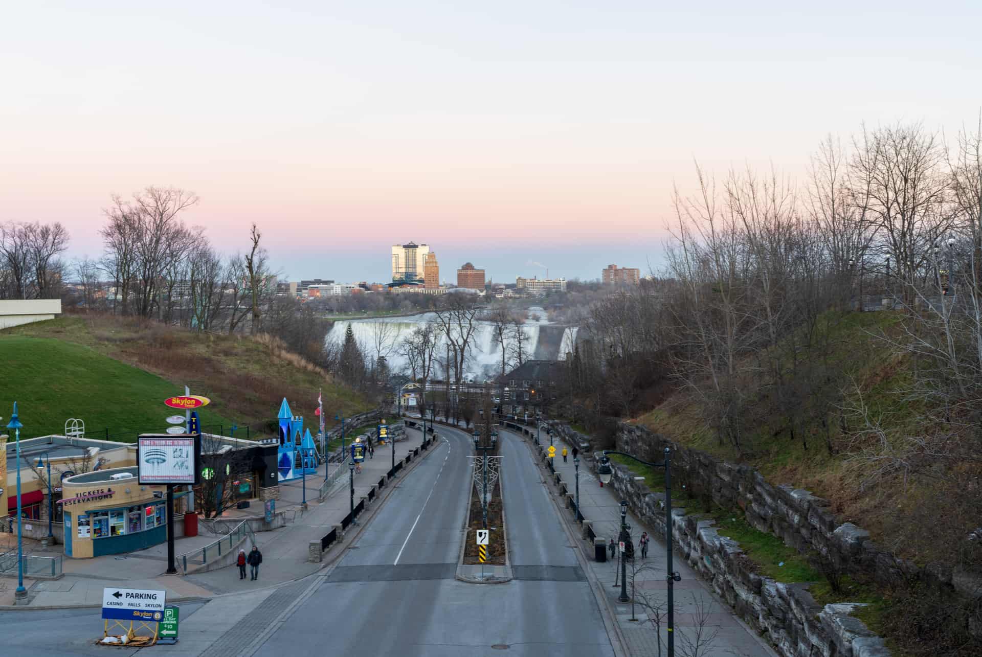 se rendre aux chutes du niagara