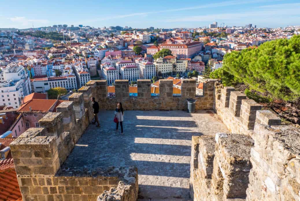 vue chateau sao jorge