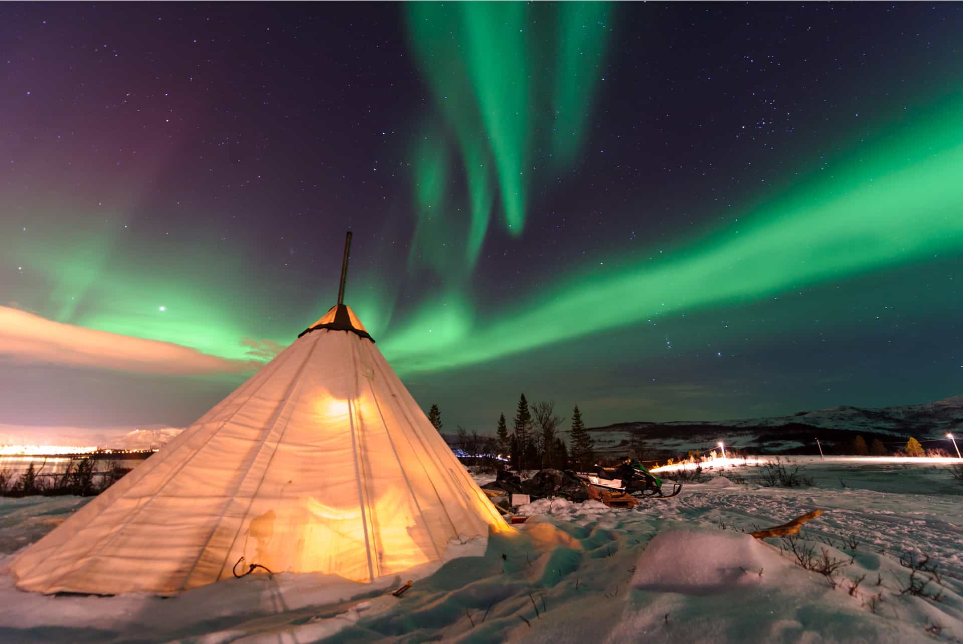 excursion aurores boréales norvège