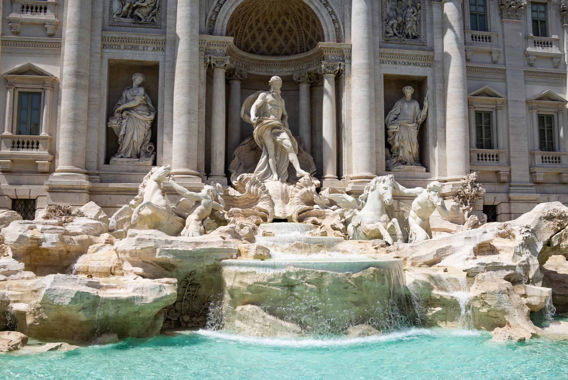 fontaine de trevi visiter rome en 3 jours