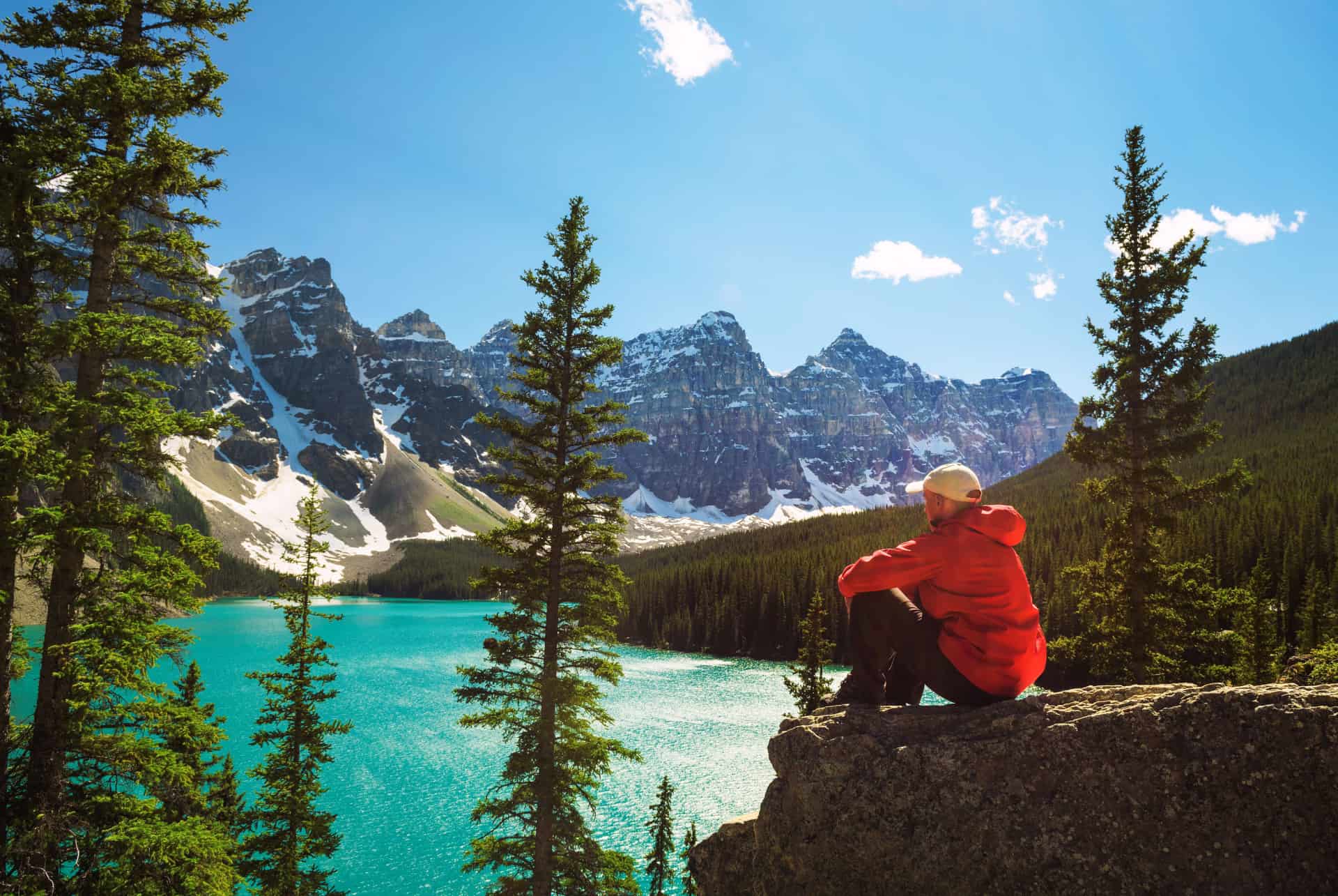 randonneur parc national banff